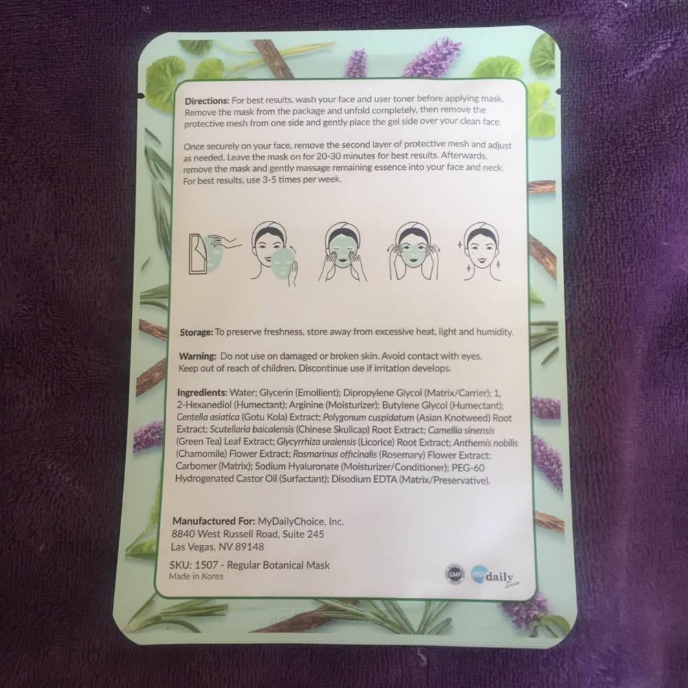 Facial Masks - Picture 2 of 3